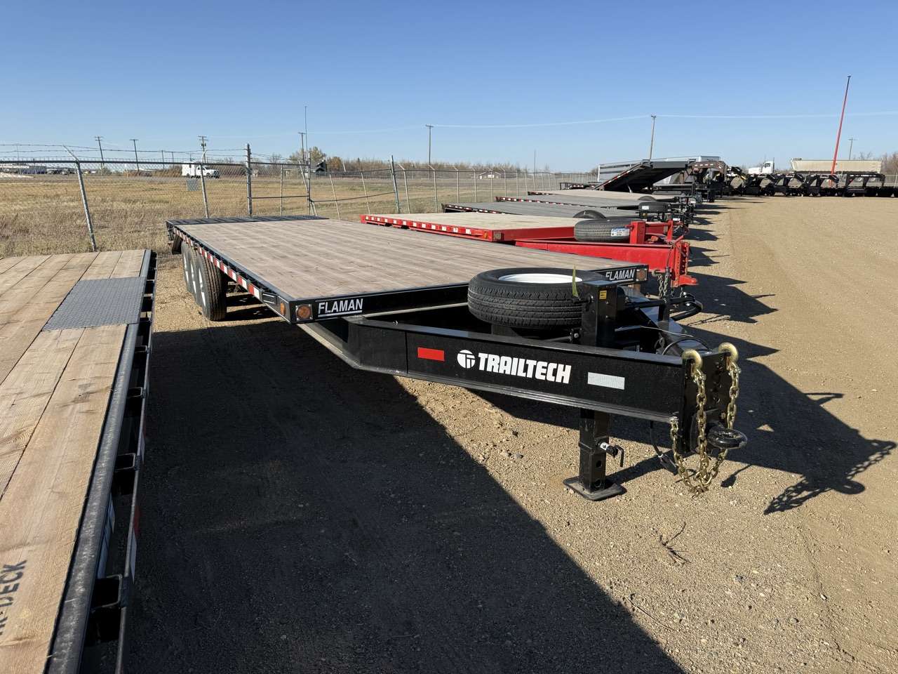 2027 Trailtech 24'+5'6" BT Pintle Deckover Triple 7K Trailer