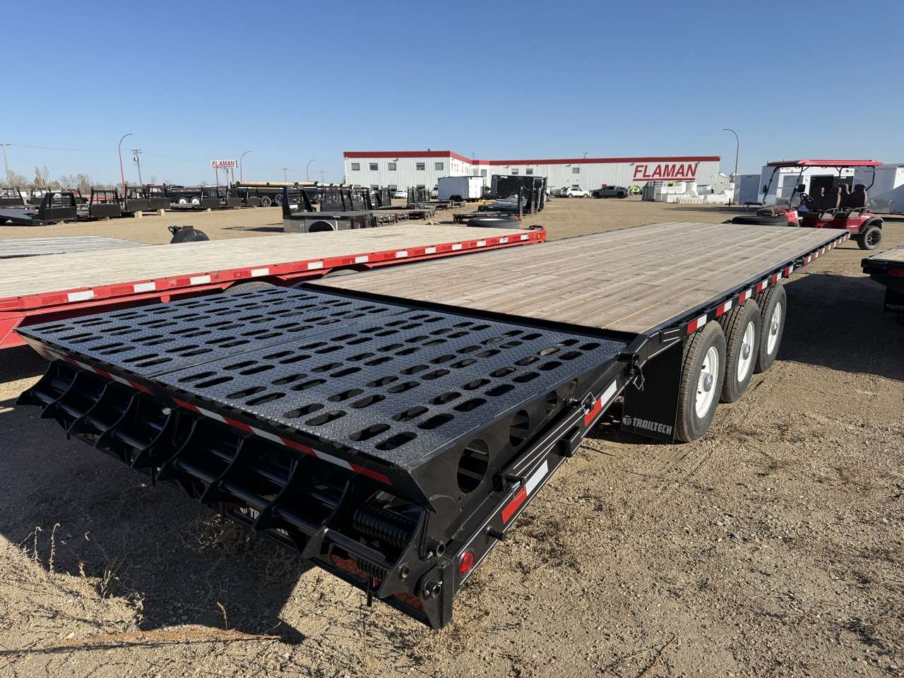 2027 Trailtech 24'+5'6" BT Pintle Deckover Triple 7K Trailer