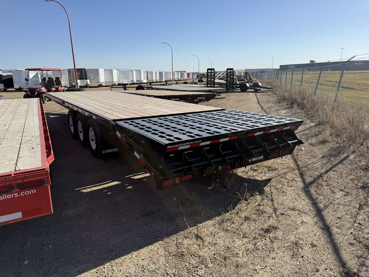 2027 Trailtech 24'+5'6" BT Pintle Deckover Triple 7K Trailer