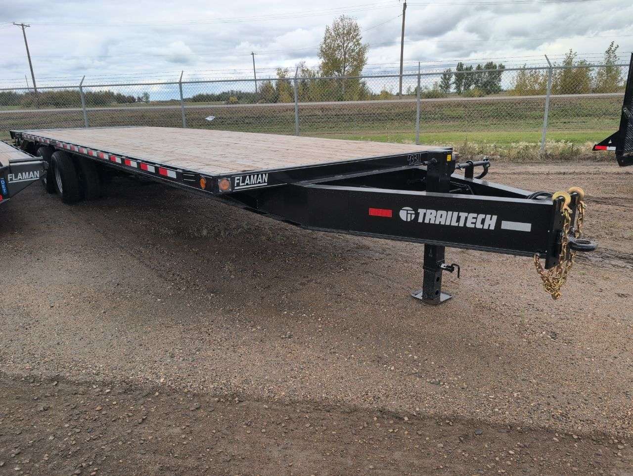 2027 Trailtech 24'+5' BT Pintle Flat Deck Tandem 10K Trailer