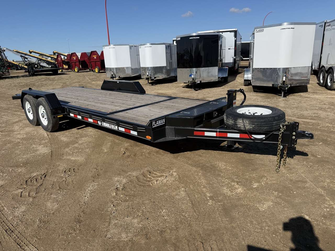 2027 Trailtech 8'6" x 20' Partial Tilt Trailer