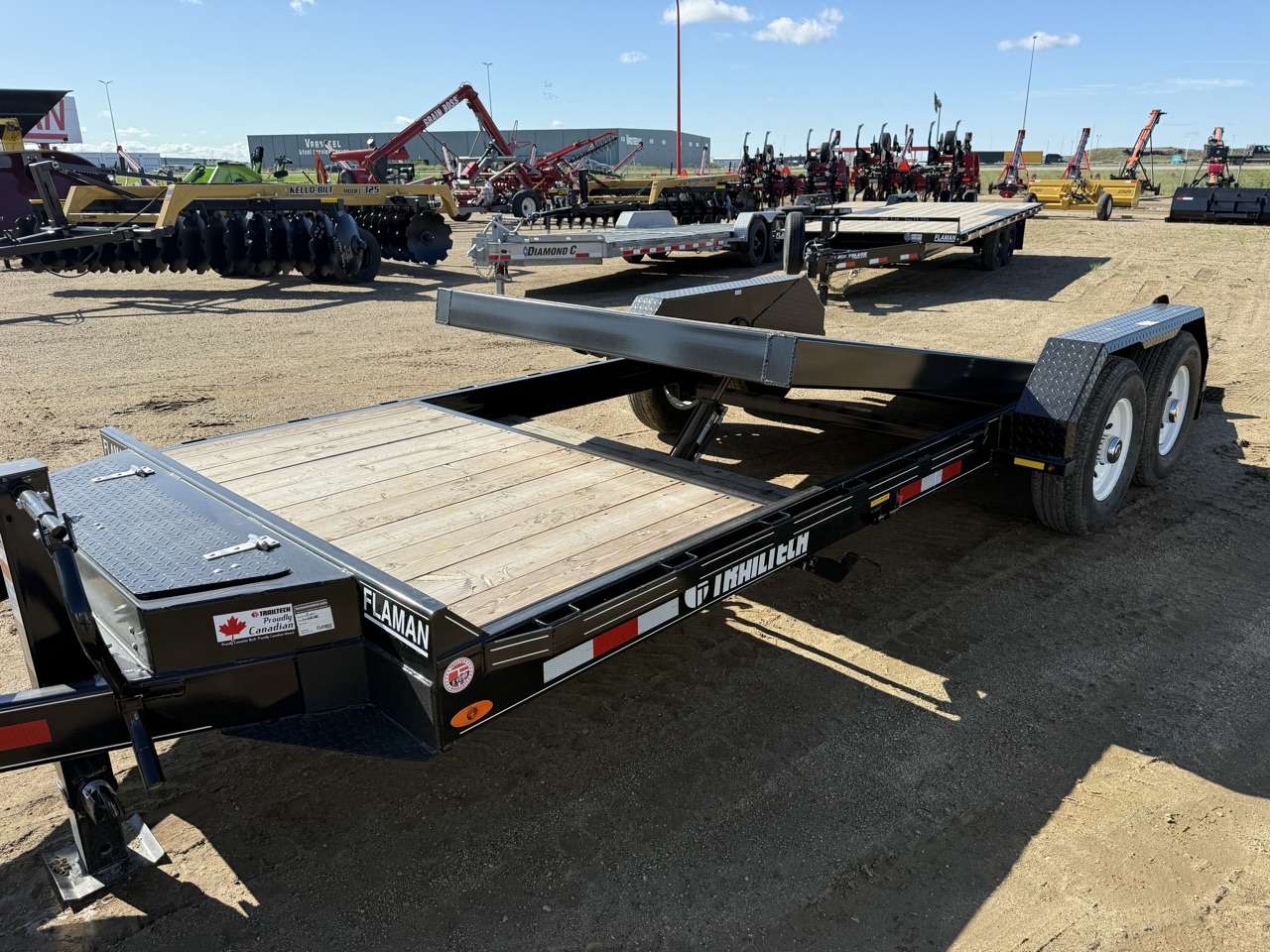 2027 Trailtech 8'6" x 20' Partial Tilt Trailer