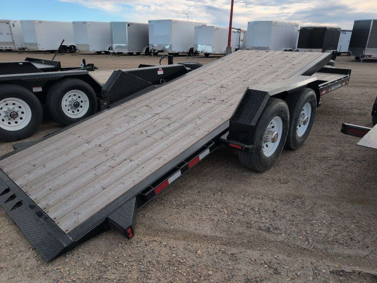 2027 Trailtech 8'6" x 20' Partial Tilt Trailer