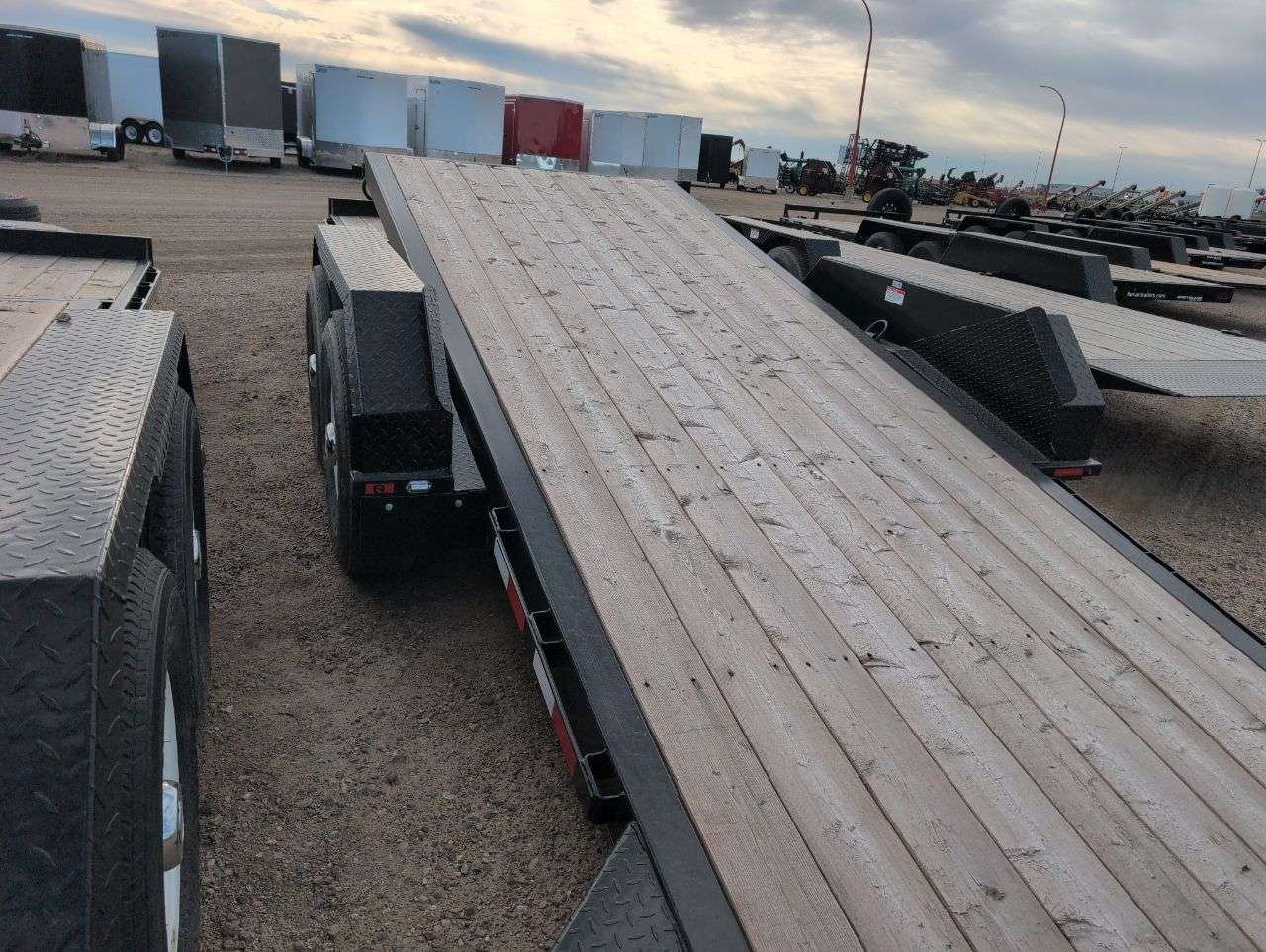 2027 Trailtech 8'6" x 20' Partial Tilt Trailer
