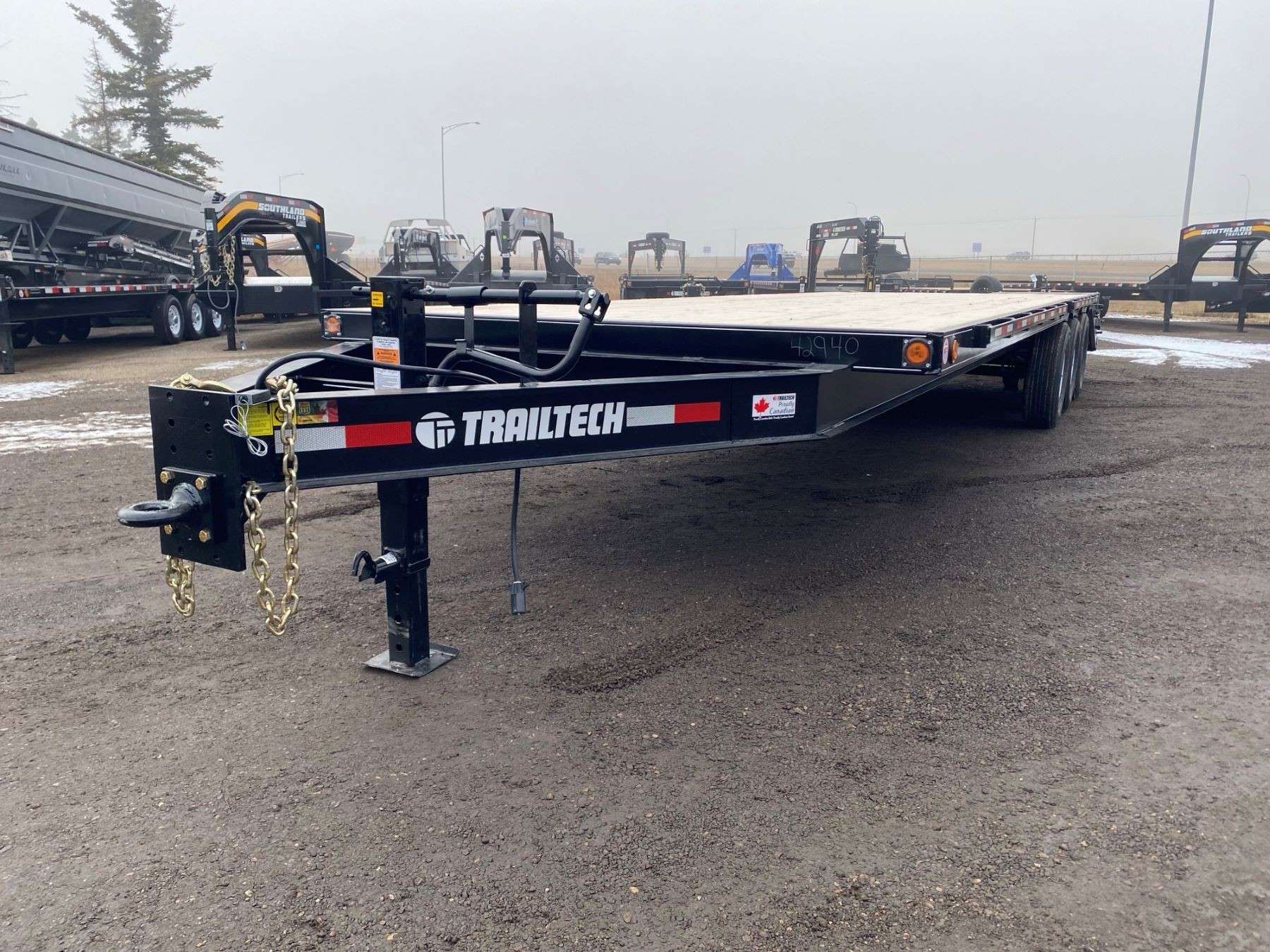 2027 Trailtech Essential Series 24' Tri-Axle Highboy Trailer