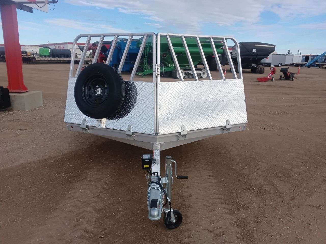 Aluma 101.25" x 12' Toy Hauler Trailer