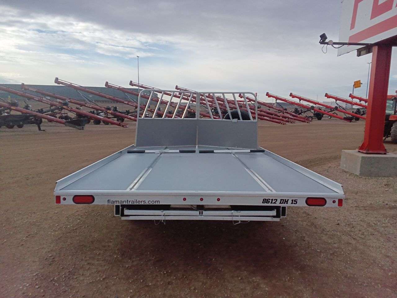 Aluma 101.25" x 12' Toy Hauler Trailer