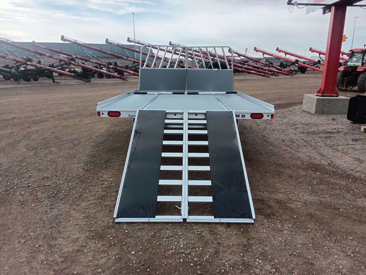 Aluma 101.25" x 12' Toy Hauler Trailer