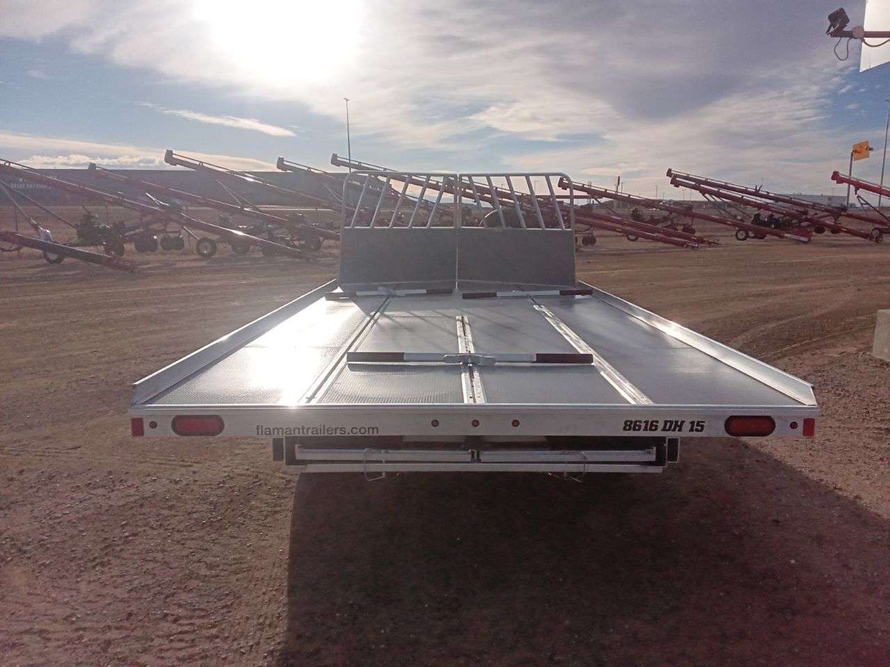 Aluma 101.25" x 16' Toy Hauler Trailer
