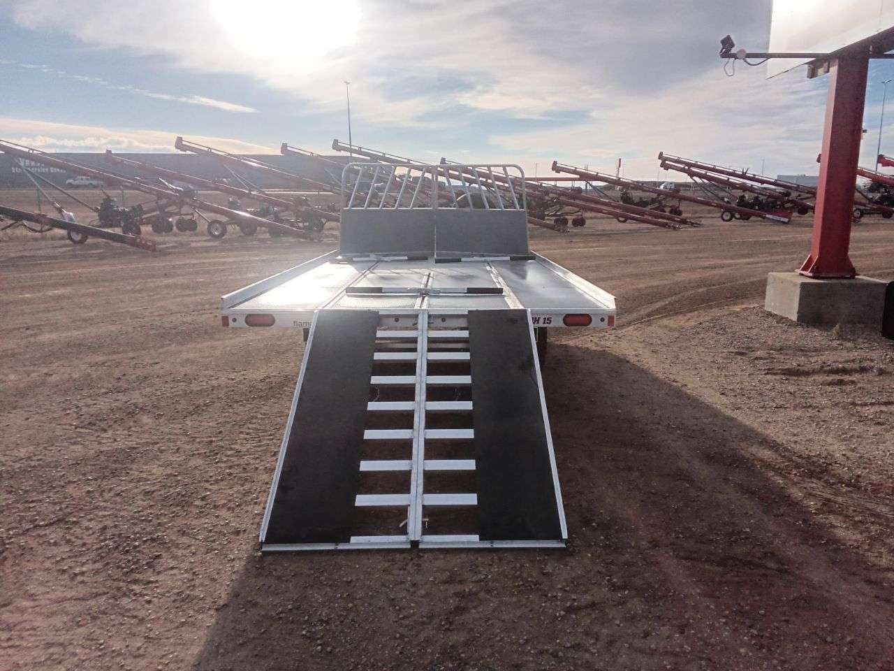 Aluma 101.25" x 16' Toy Hauler Trailer