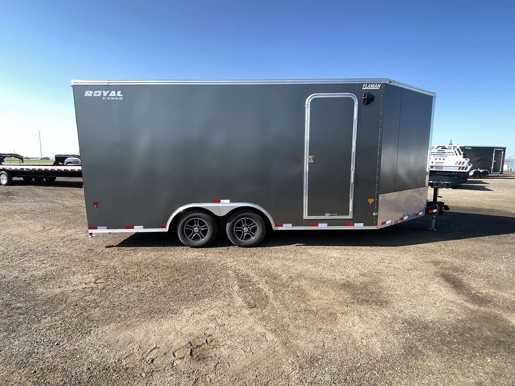 *Clearance* 2024 Royal 8'x16' + 4' Enclosed Sled Trailer