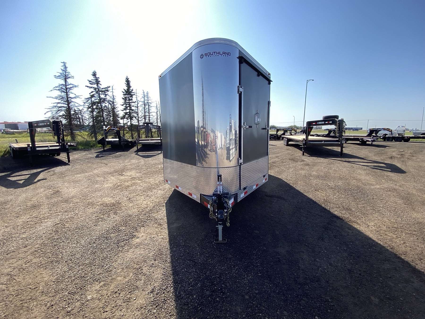 *Clearance* 2024 Royal 8'x16' + 4' Enclosed Sled Trailer