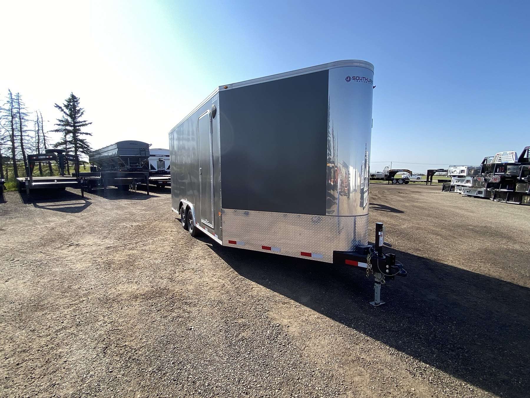 *Clearance* 2024 Royal 8'x16' + 4' Enclosed Sled Trailer