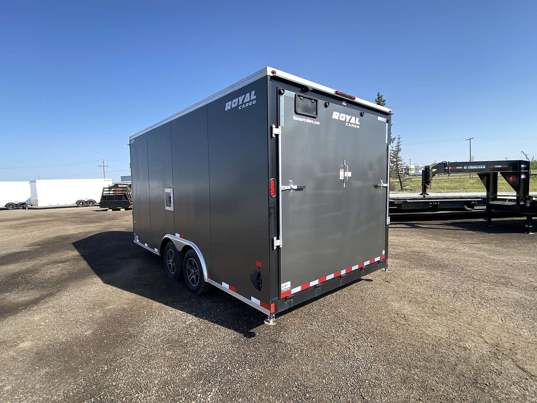 *Clearance* 2024 Royal 8'x16' + 4' Enclosed Sled Trailer