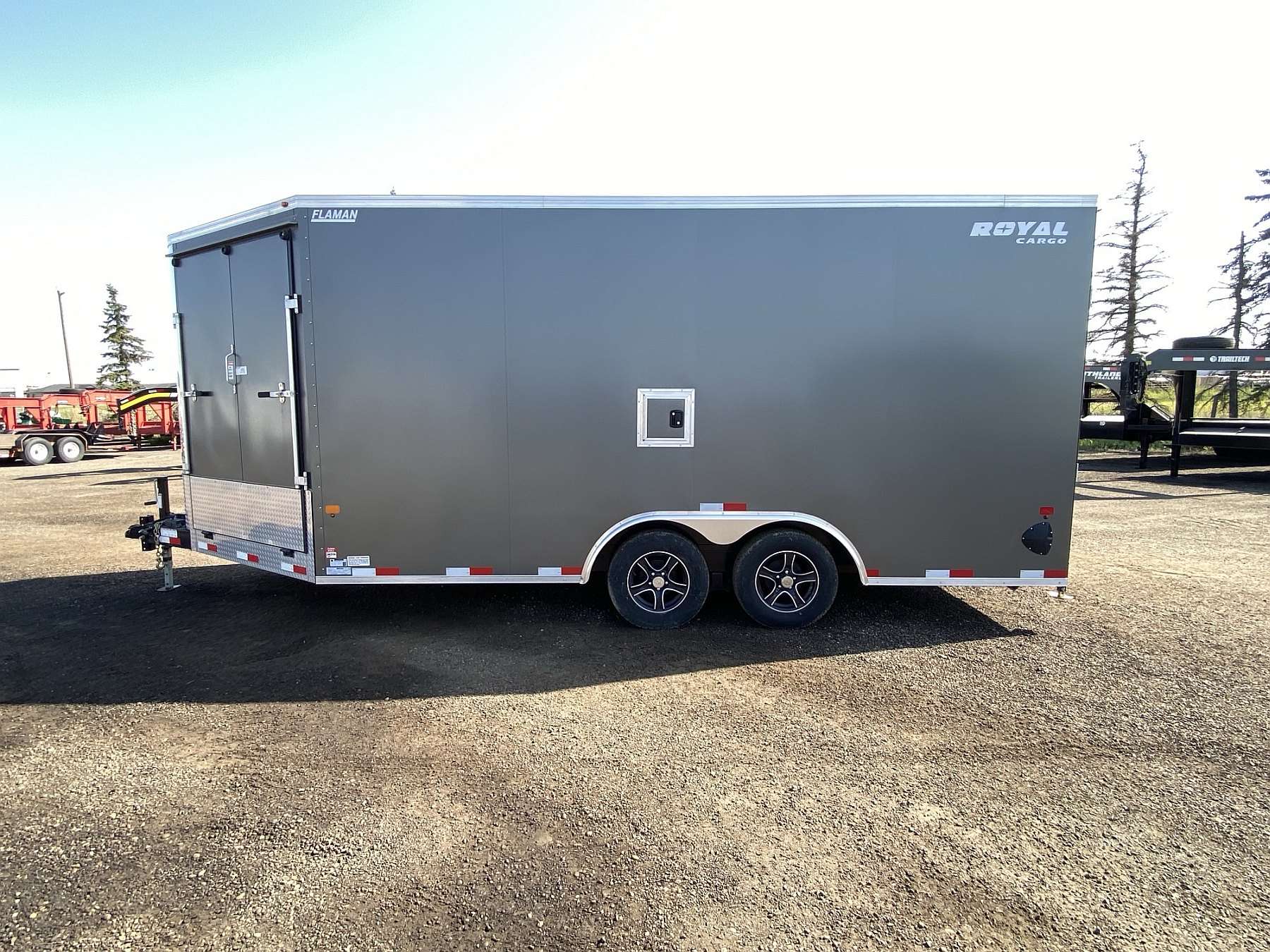 *Clearance* 2024 Royal 8'x16' + 4' Enclosed Sled Trailer