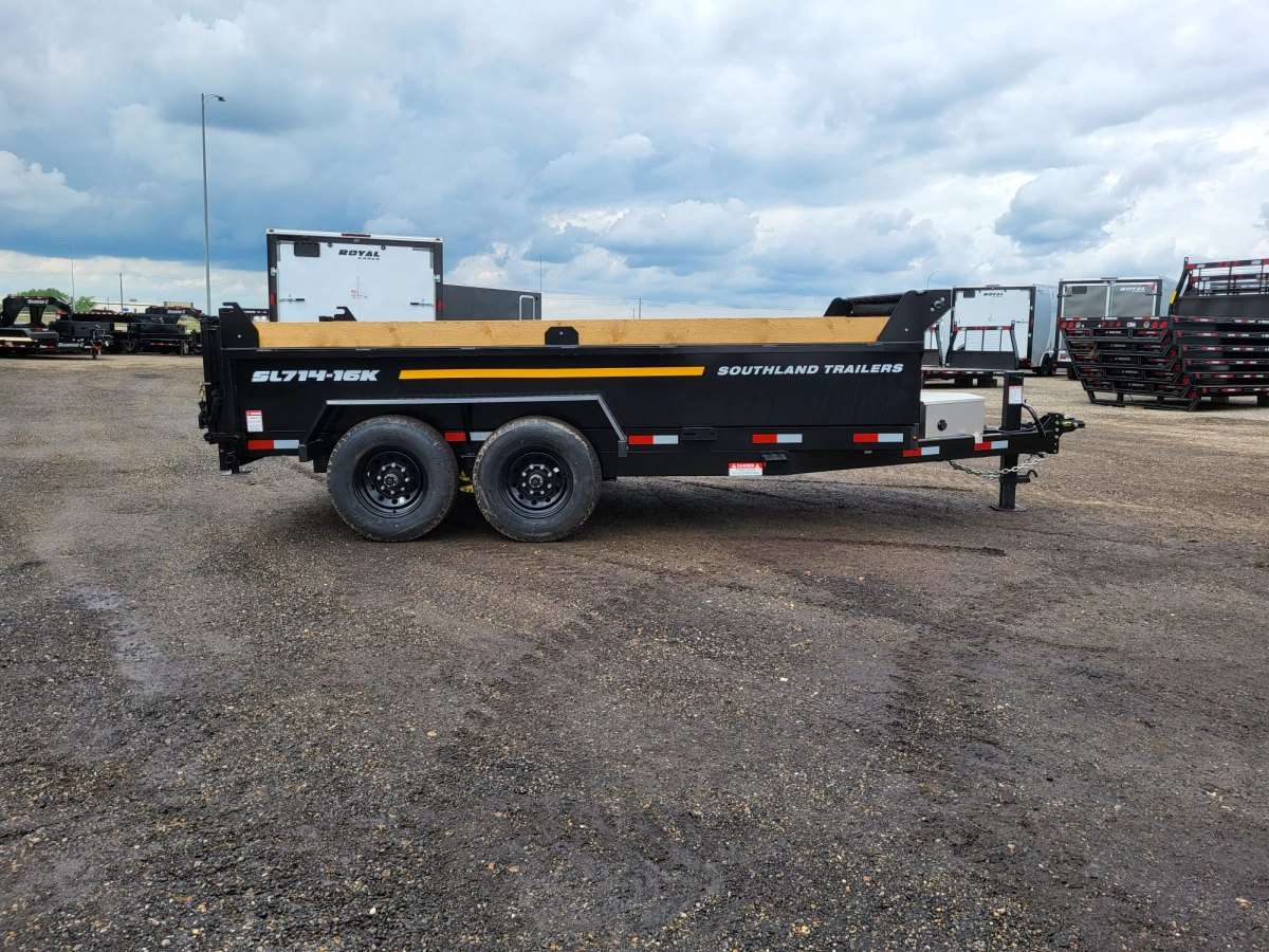 *Clearance* 2024 Southland 7'x14'-16K Dump Trailer