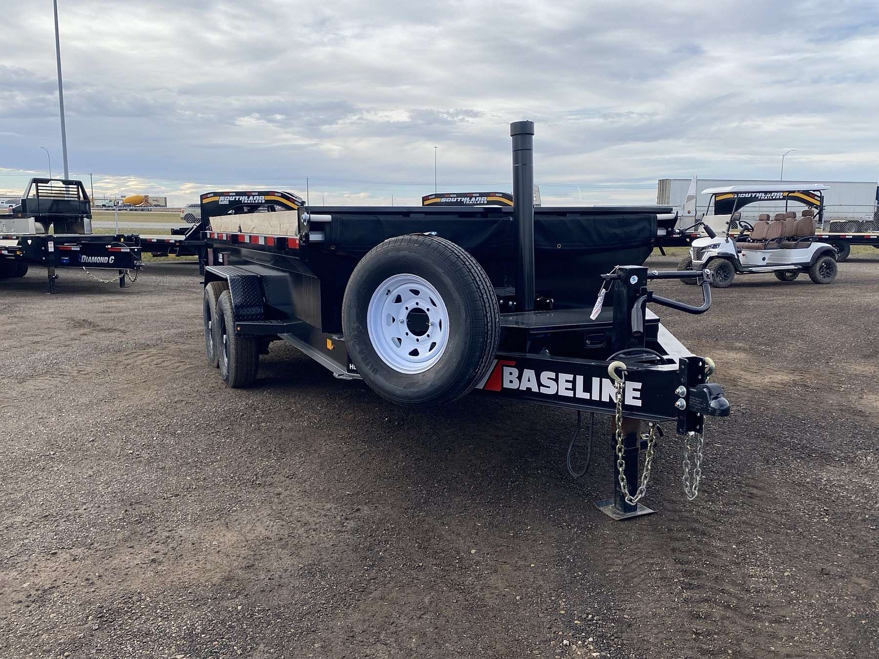 *Clearance* 2025 Diamond C Baseline 14' HD Dump Trailer