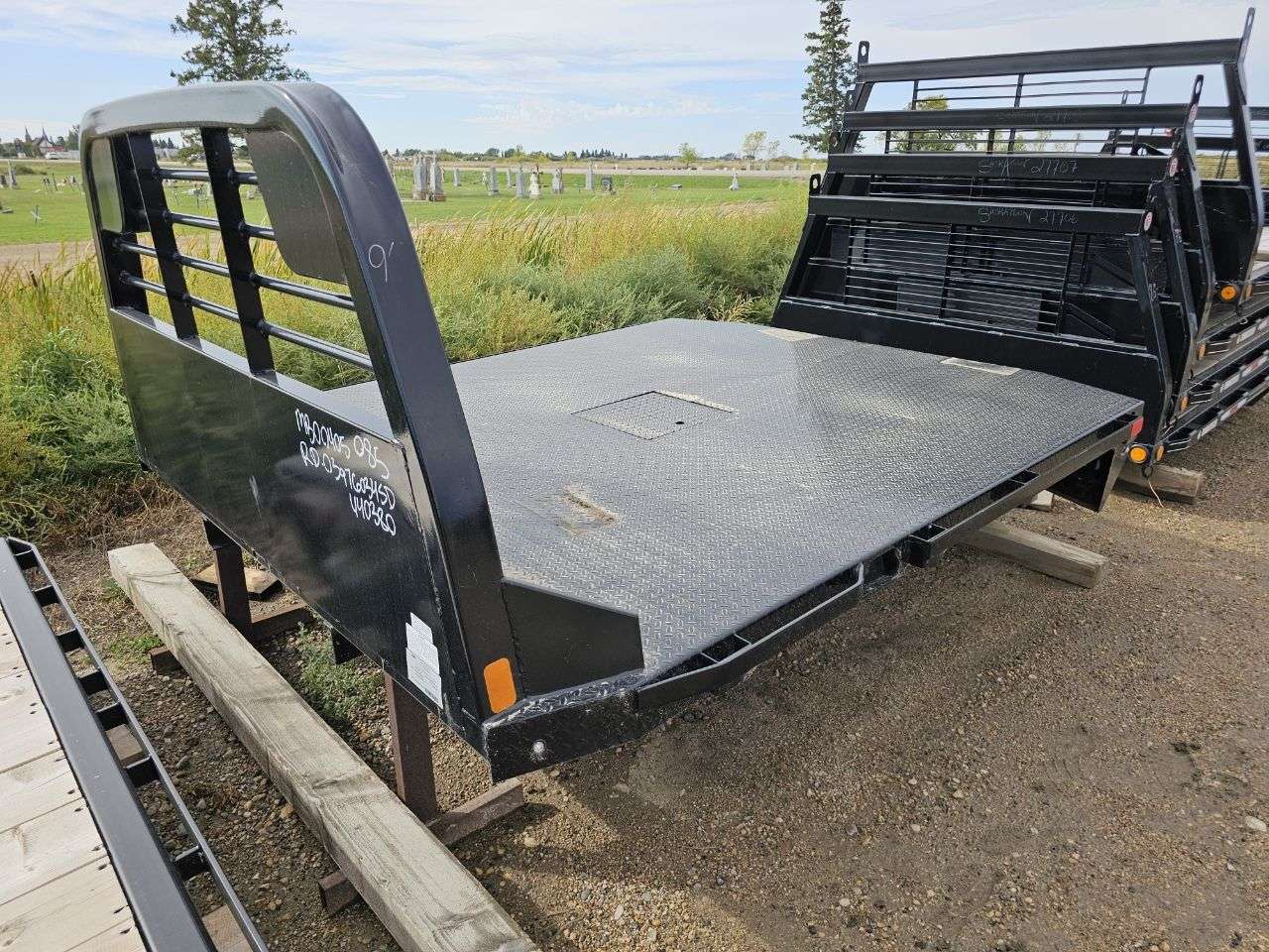 CM Truck Beds Steel Flat Deck Body