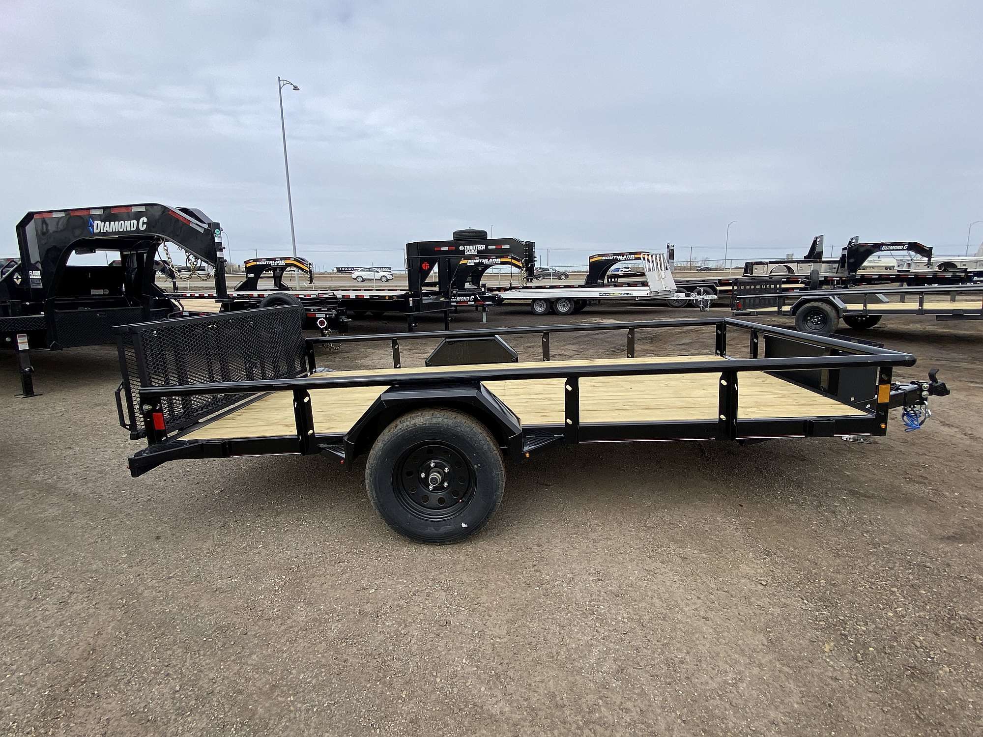 *Coming Soon* 2026 Diamond C 12' Premium Utility Trailer