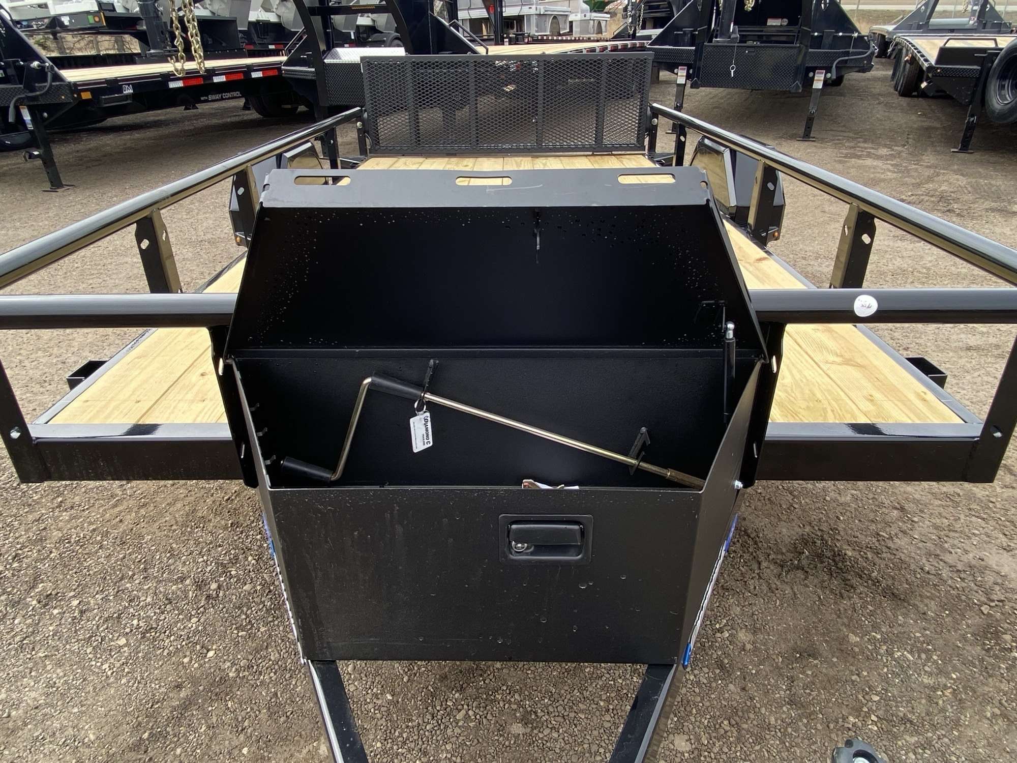 *Coming Soon* 2026 Diamond C 12' Premium Utility Trailer