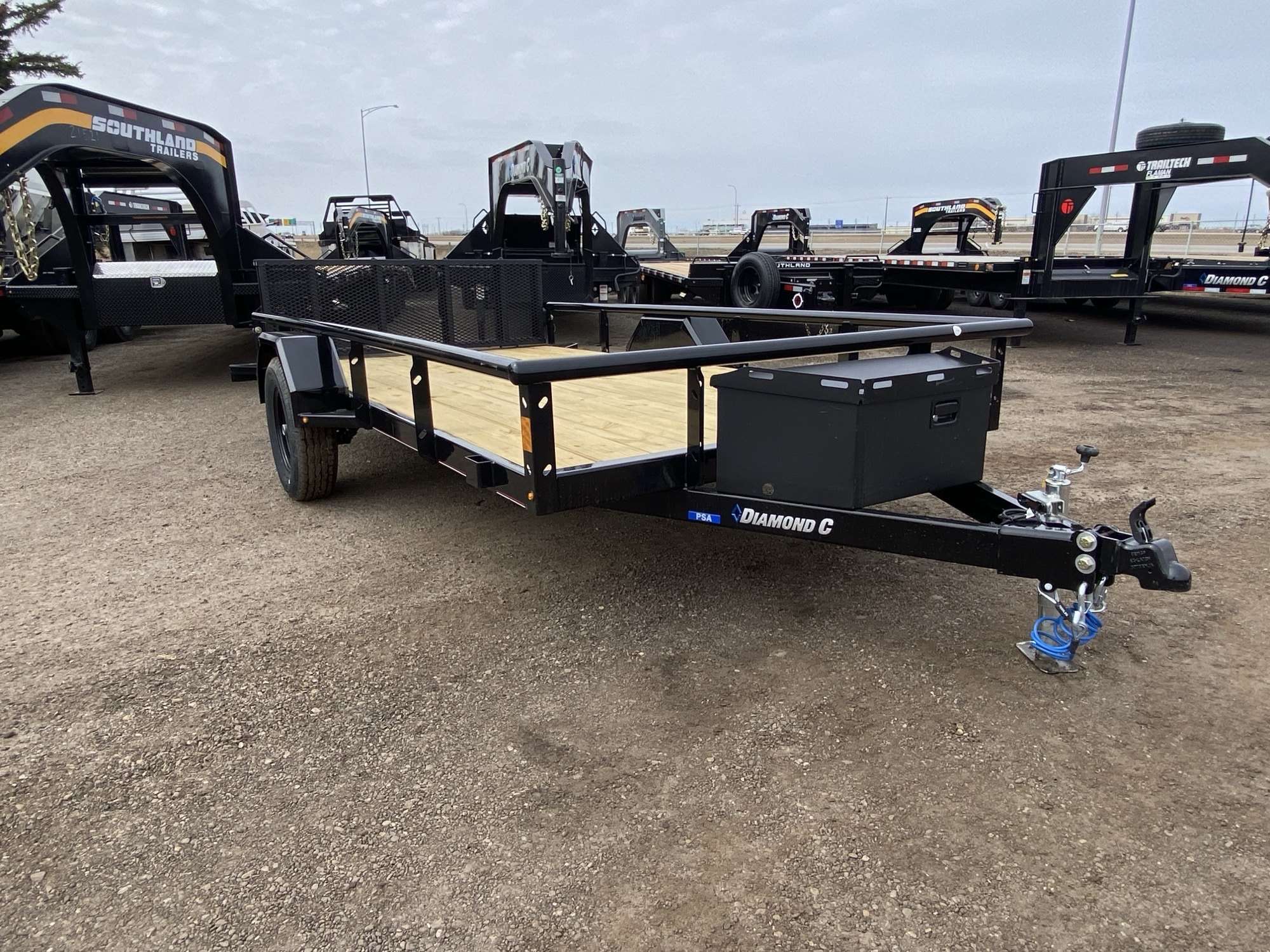 *Coming Soon* 2026 Diamond C 12' Premium Utility Trailer