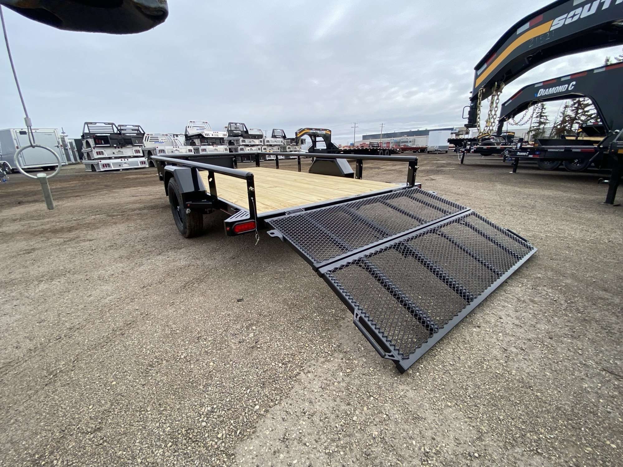 *Coming Soon* 2026 Diamond C 12' Premium Utility Trailer