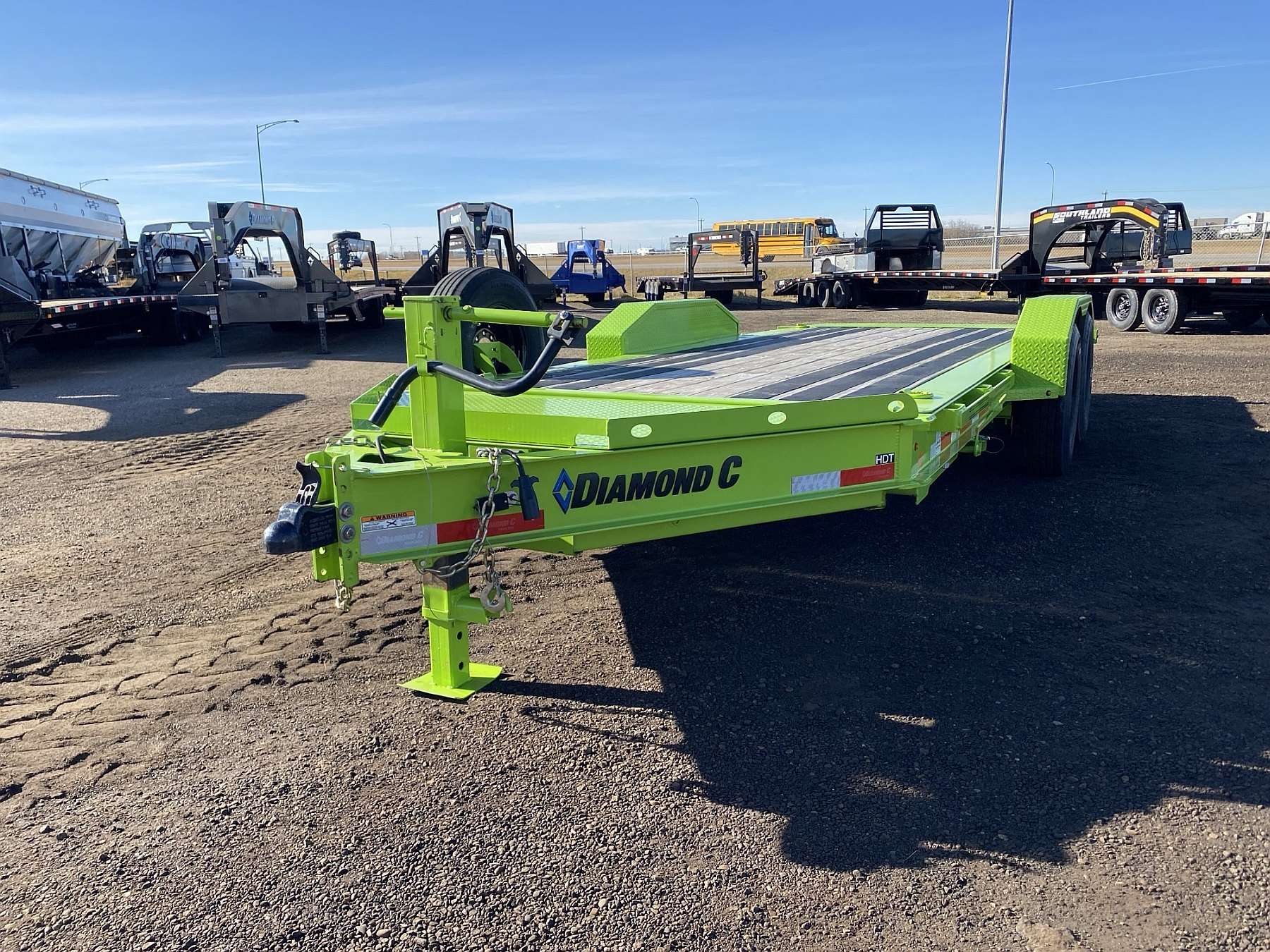Demo 2023 Diamond C HDT207- 18' Tilt Deck Trailer