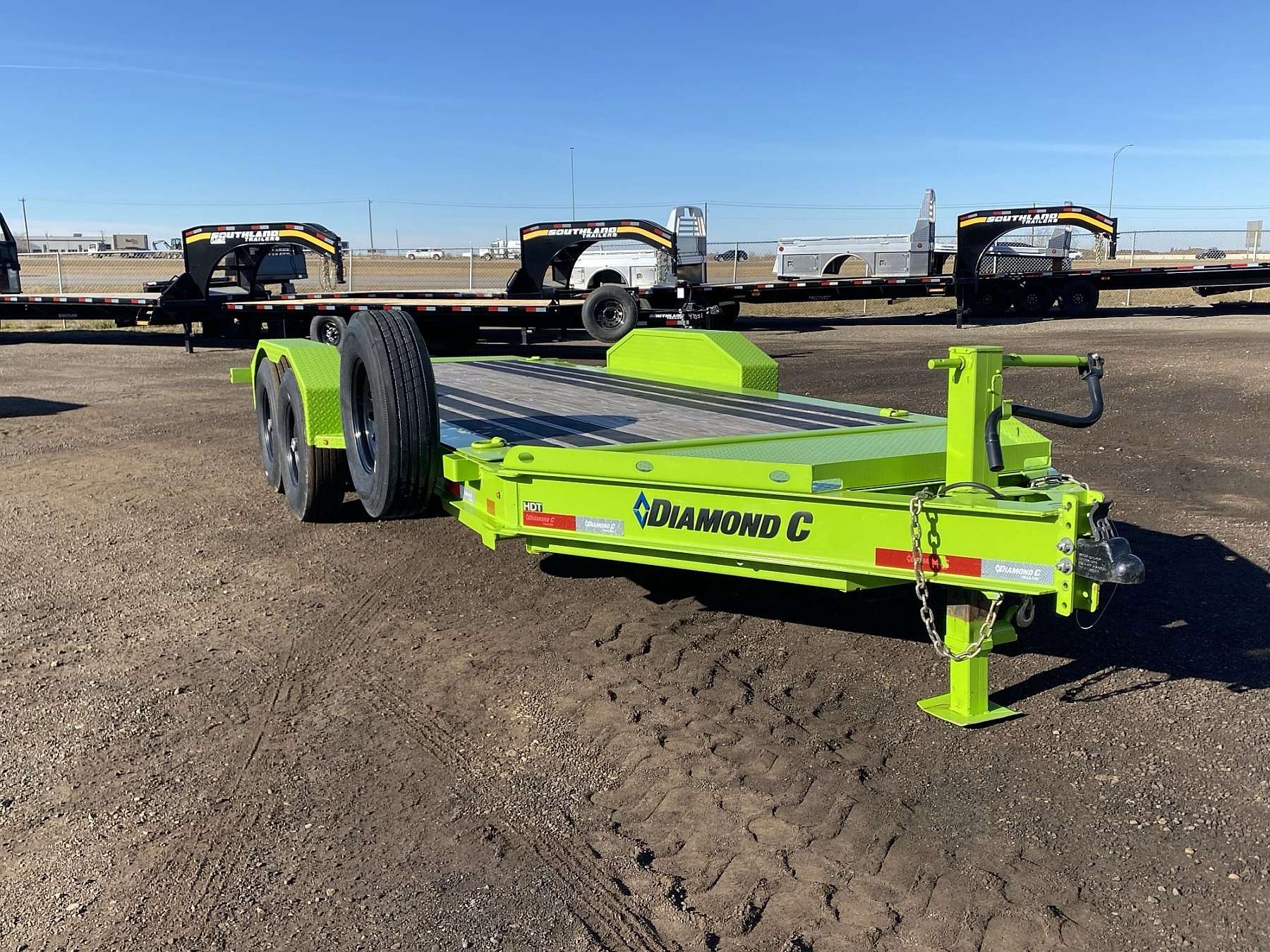 Demo 2023 Diamond C HDT207- 18' Tilt Deck Trailer
