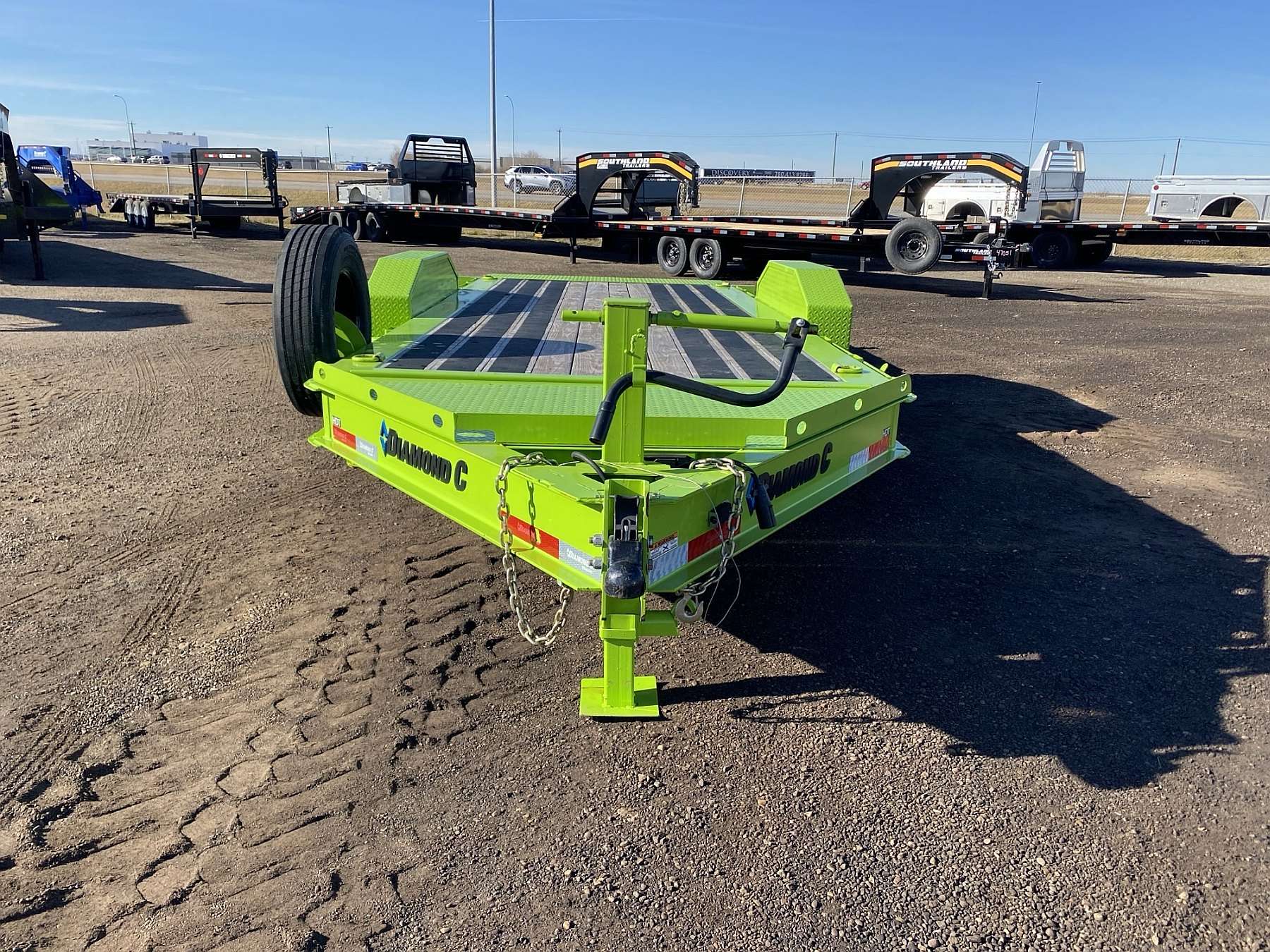 Demo 2023 Diamond C HDT207- 18' Tilt Deck Trailer