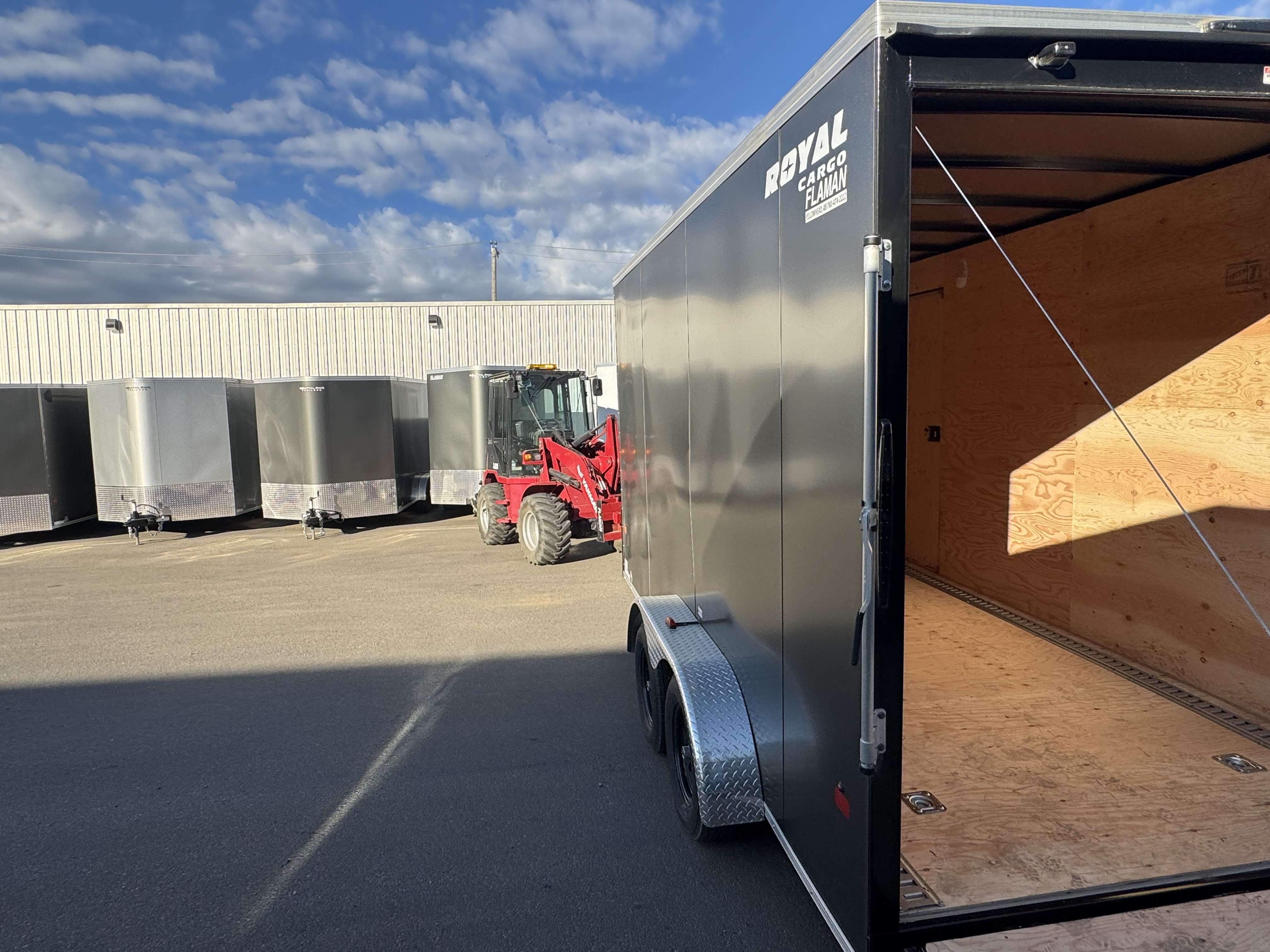 DEMO 2026 Royal 7'x16' Enclosed Cargo Trailer