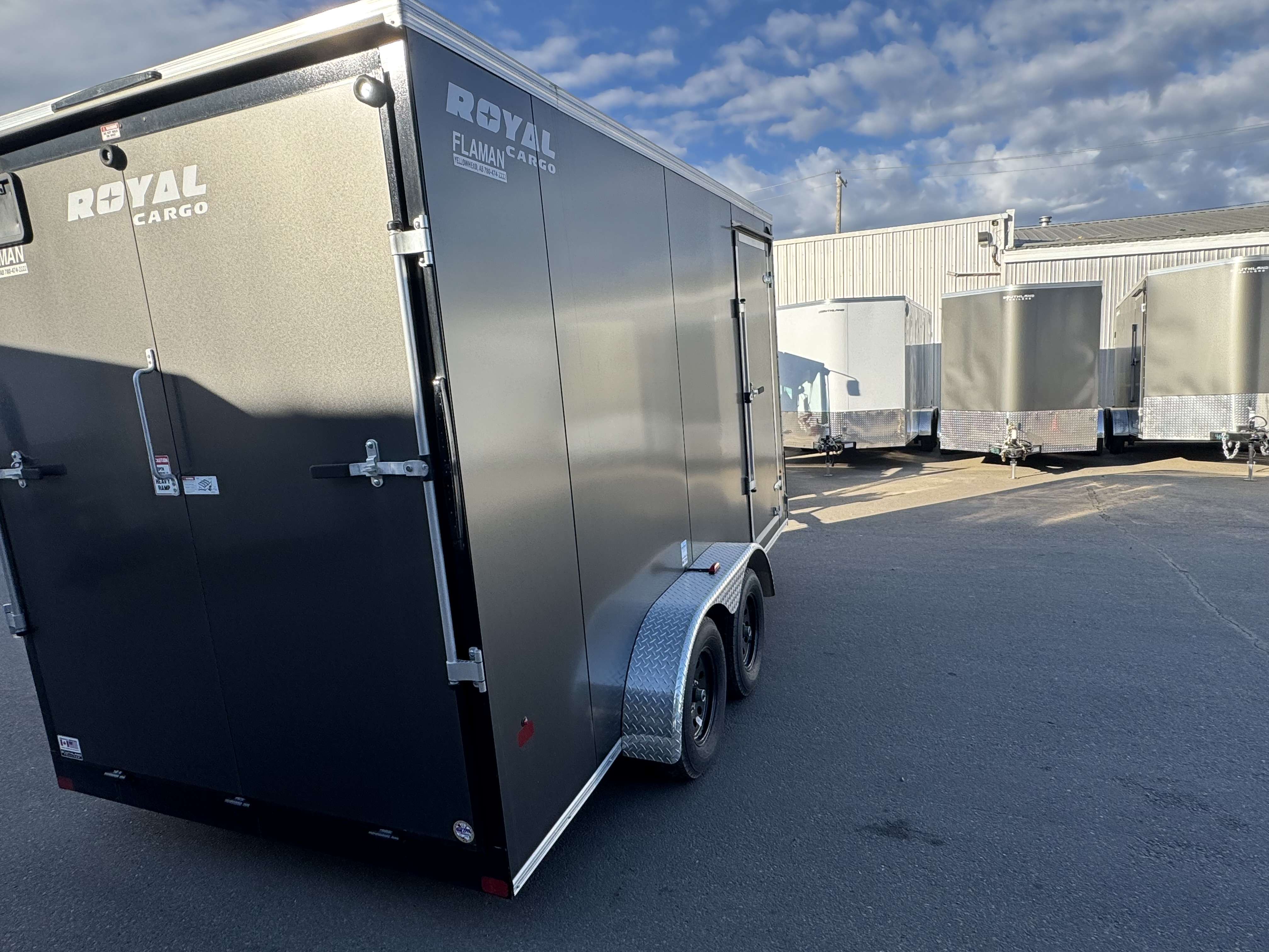 DEMO 2026 Royal 7'x16' Enclosed Cargo Trailer