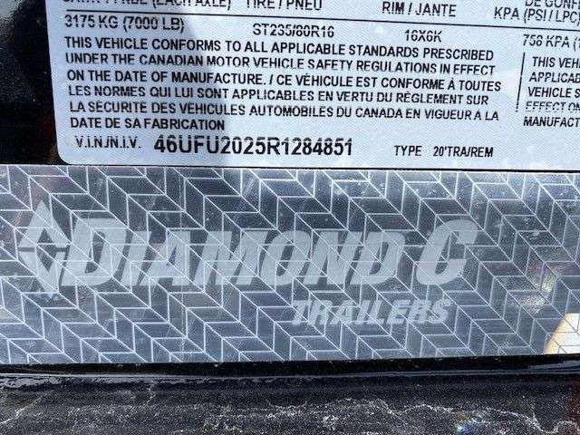 Diamond C HDT 20' Tilt Trailer