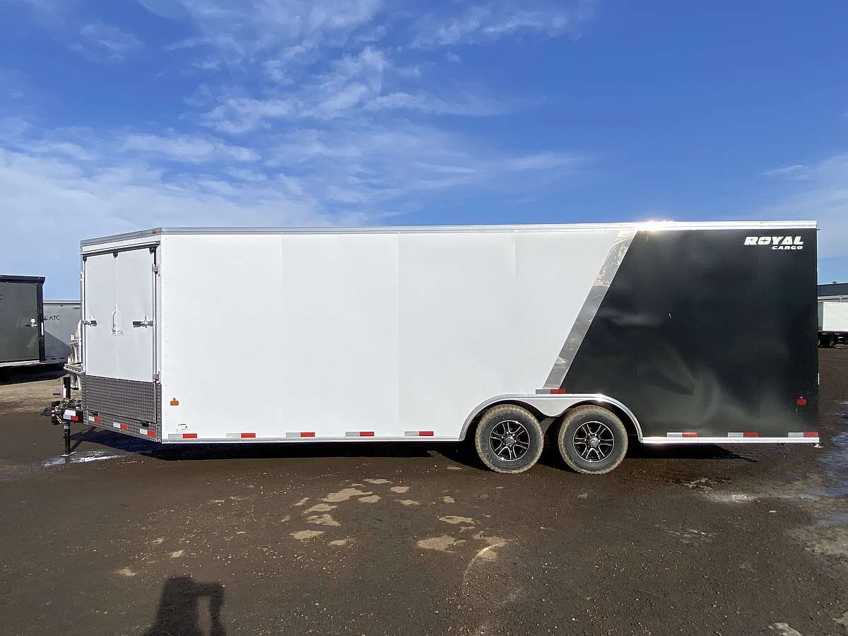 *Hail Sale* 2024 Royal 8'x22' +4' Enclosed Sled Trailer