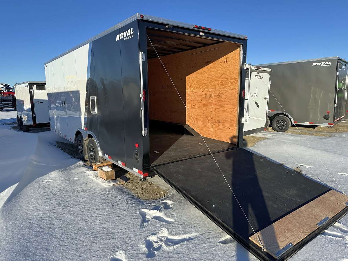 *Hail Sale* 2024 Royal 8'x26' Enclosed Sled Trailer