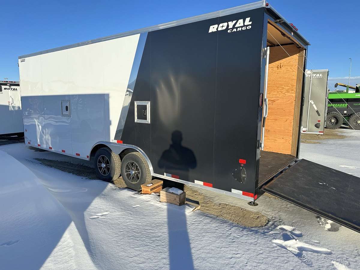 *Hail Sale* 2024 Royal 8'x26' Enclosed Sled Trailer