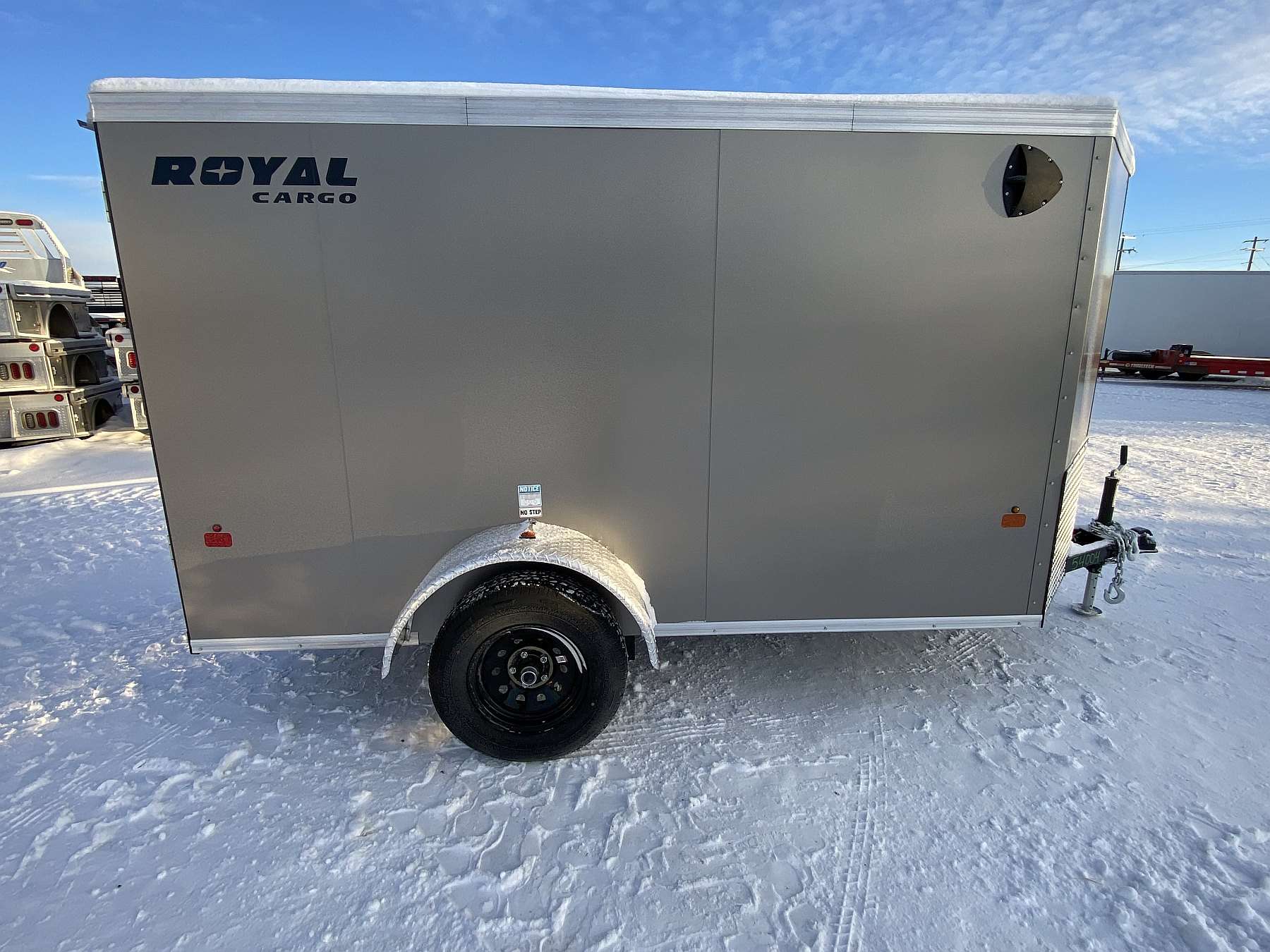 *Hail Sale* 2026 Royal 5'x12' Enclosed Cargo w/ Ramp Door