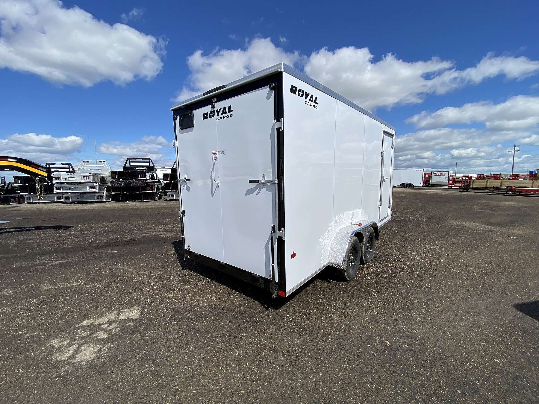 *Hail Sale* 2026 Royal 7'x18' Enclosed Cargo w/ Ramp Door