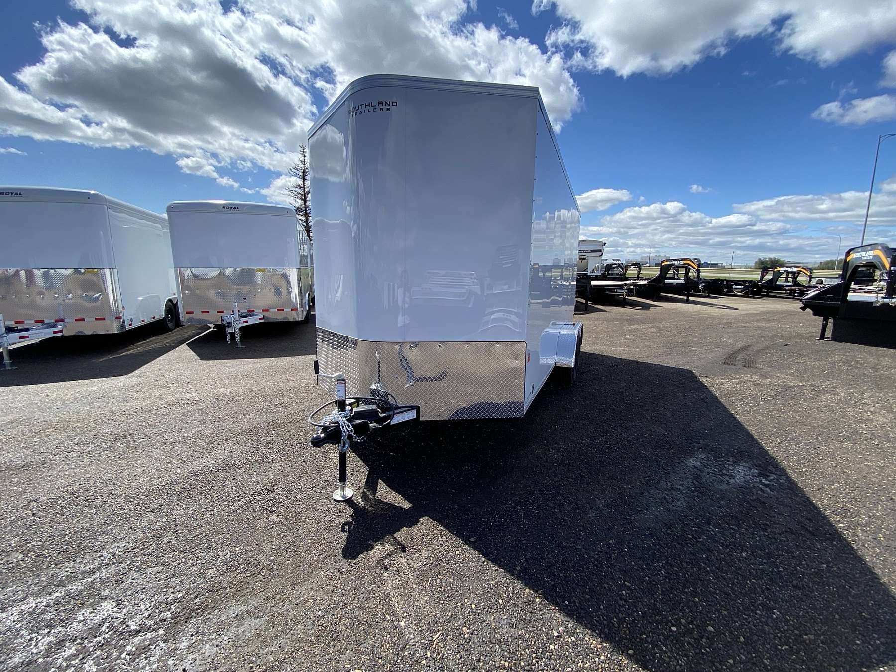 *Hail Sale* 2026 Royal 7'x18' Enclosed Cargo w/ Ramp Door