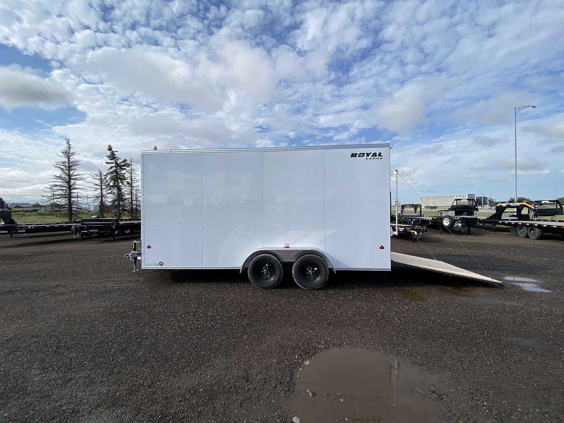 *Hail Sale* 2026 Royal 7'x18' Enclosed Cargo w/ Ramp Door