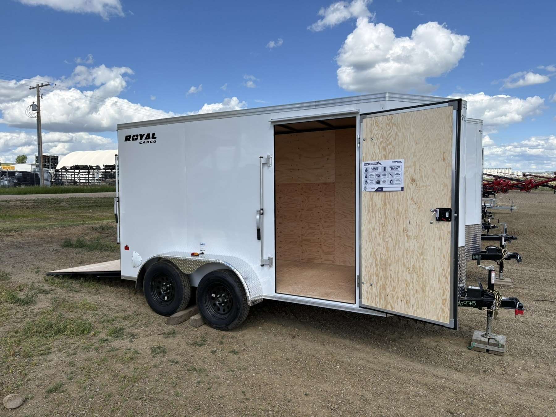 *Hail Sale* 2027 Royal 6'x14' Enclosed Cargo w/ Ramp Door