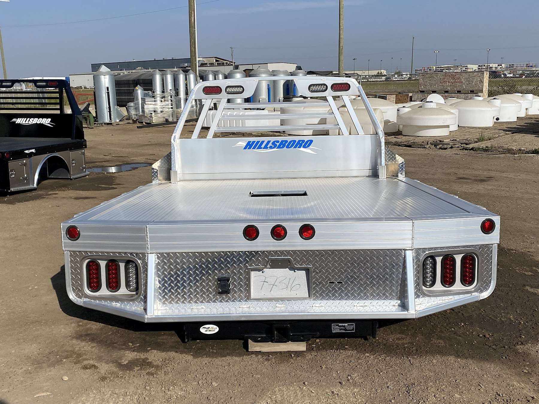 Hillsboro 2500 Series 8'x8.5' Aluminum Truck Bed