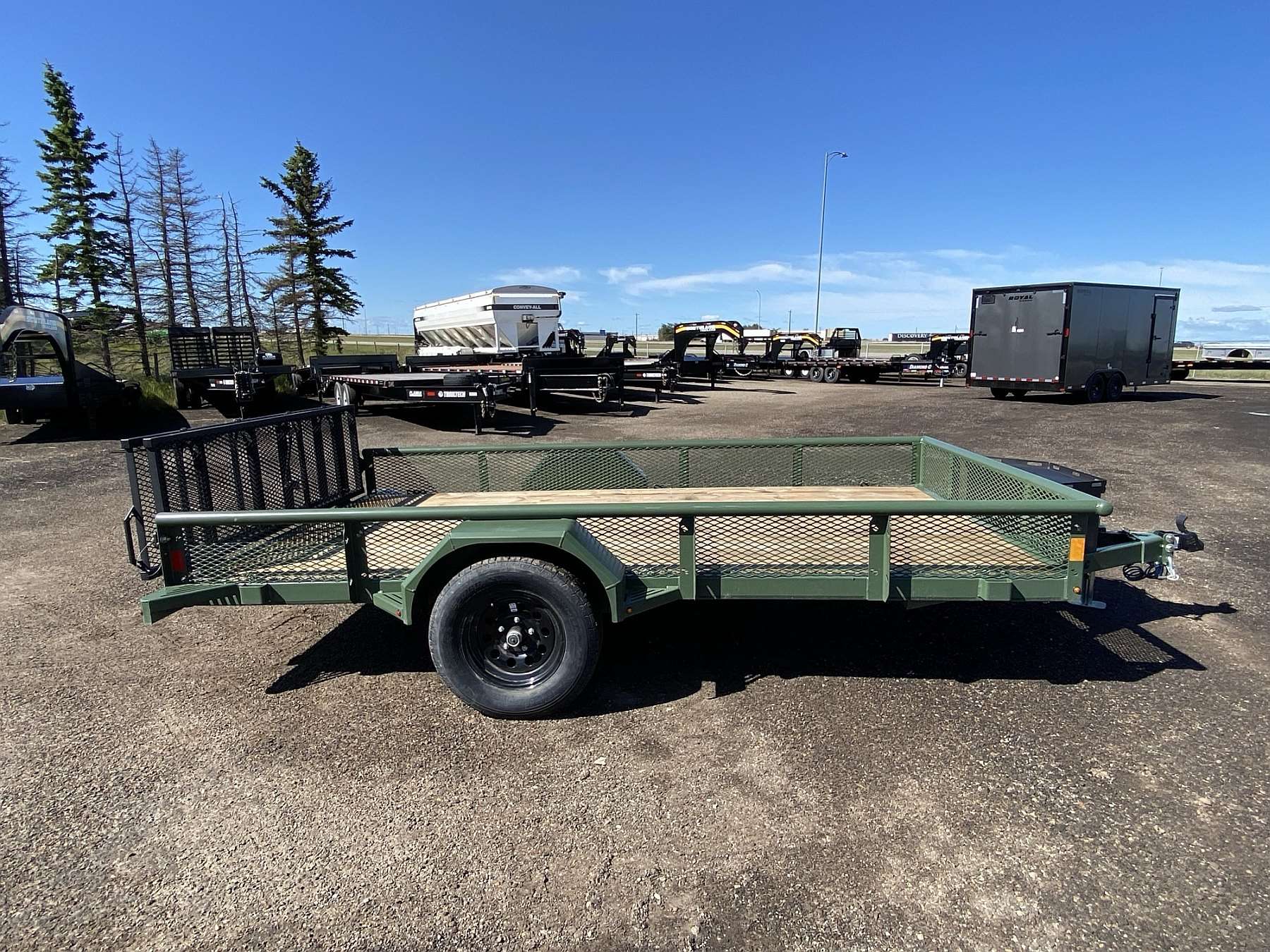 *Limited Rebate* 2025 Diamond C 12' Premium Utility Trailer
