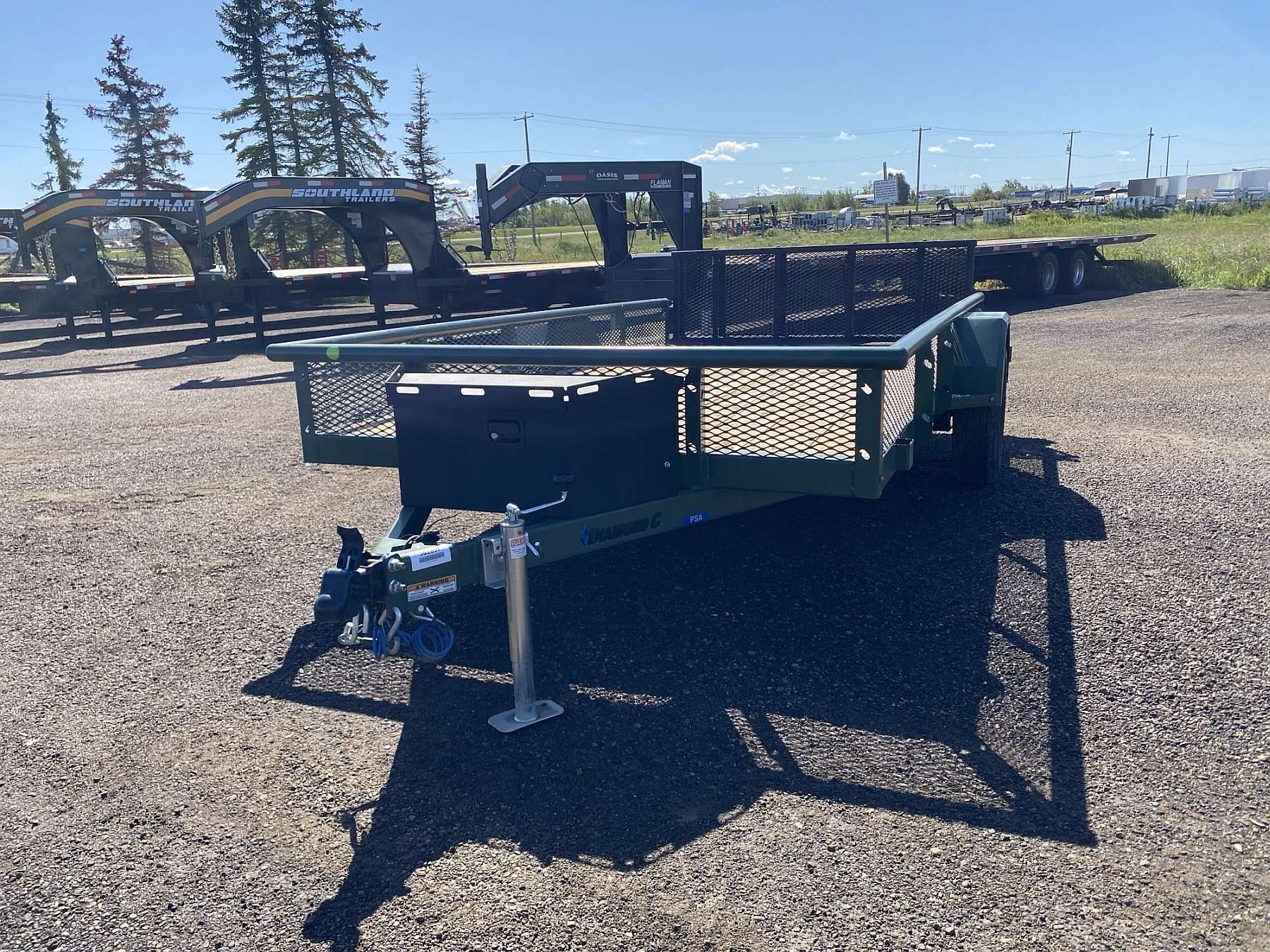 *Limited Rebate* 2025 Diamond C 12' Premium Utility Trailer