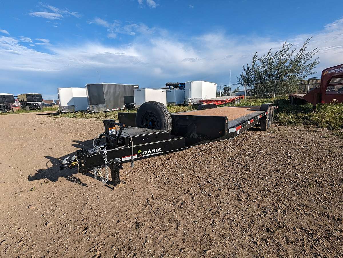 *Located in La Crete* 2023 Oasis 24' Equipment Trailer