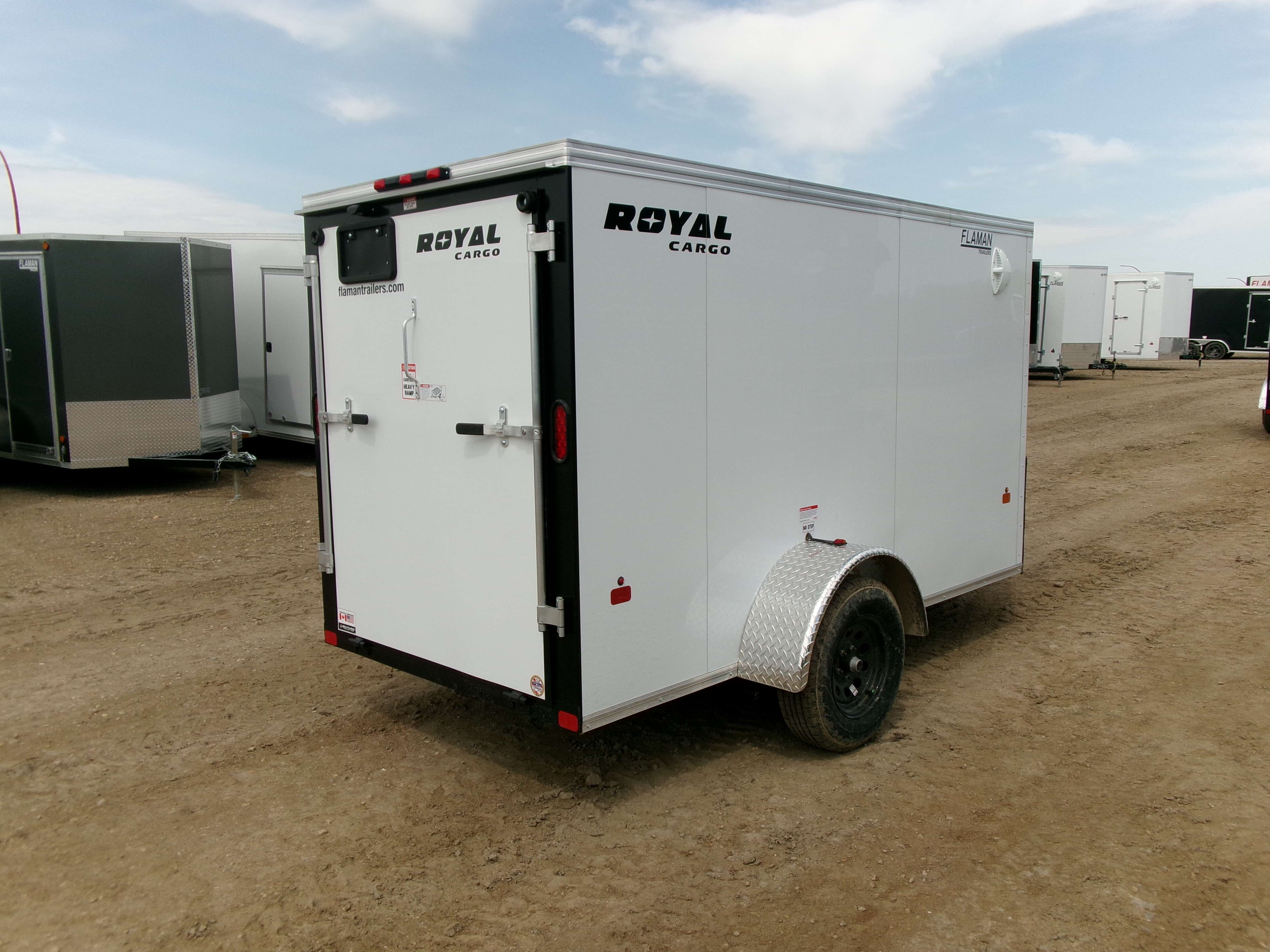 Royal 10' + 2' V-Nose Cargo Trailer