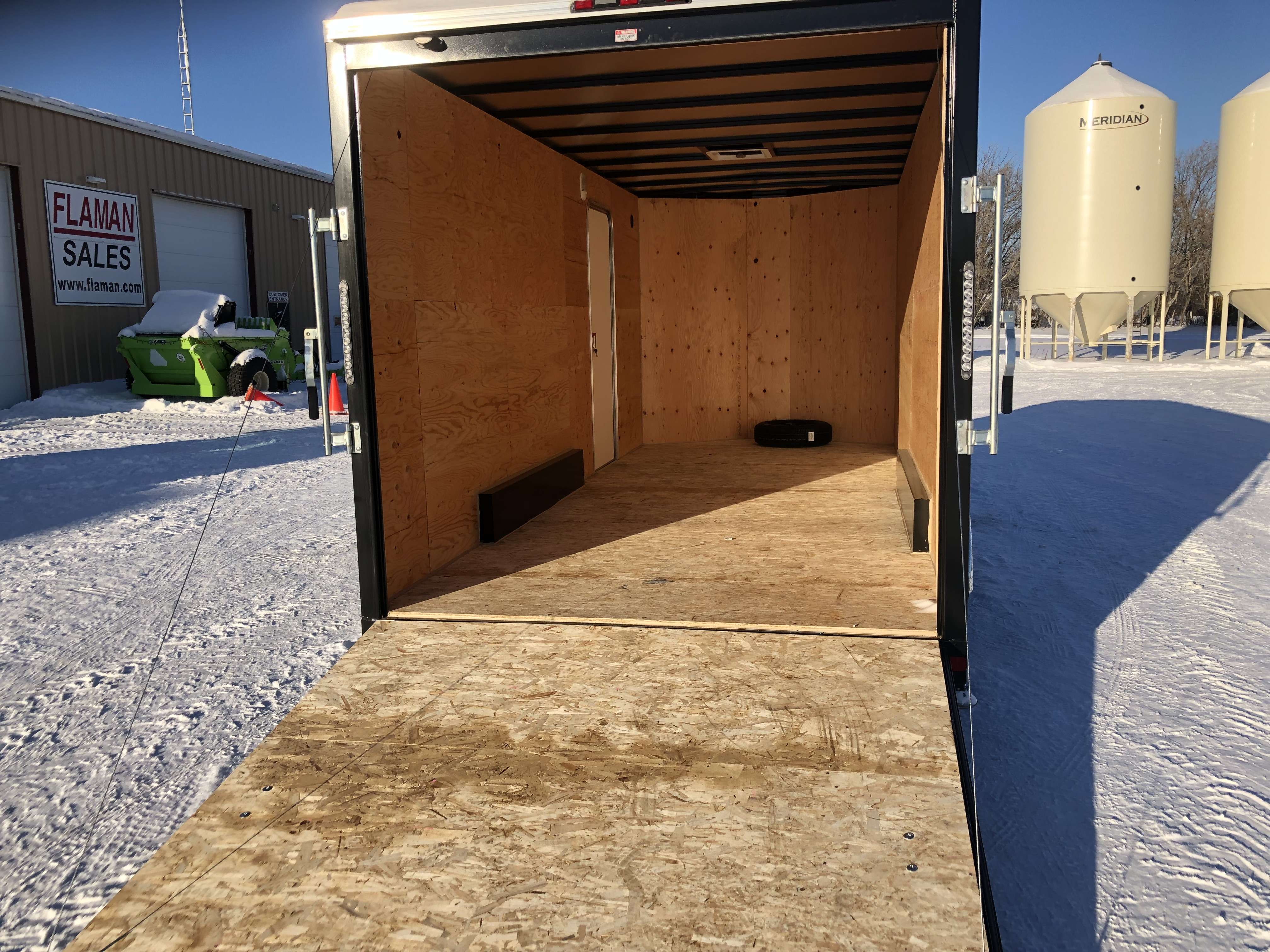 Royal 7.5' x 20' V-Nose Enclosed Cargo Trailer - Ramp Door
