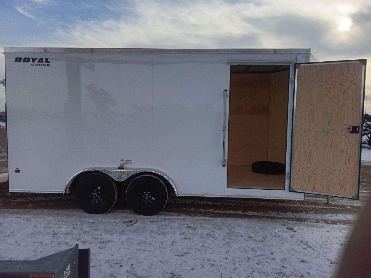 Royal Cargo 7'6" x 16' + V-Nose Cargo Trailer