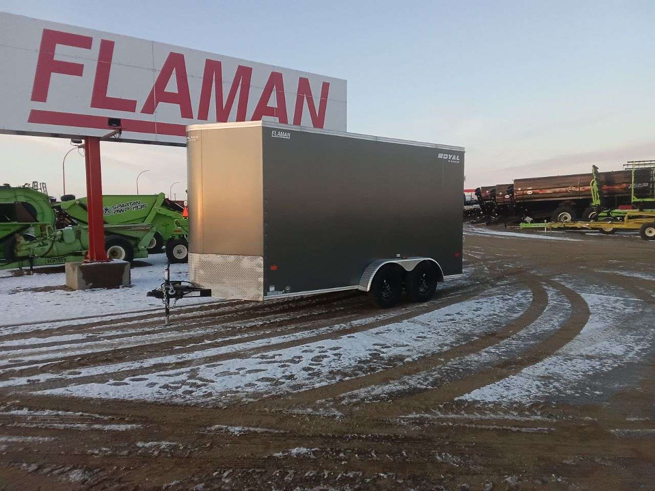 Royal Cargo 7' x 14' + V-Nose Cargo Trailer