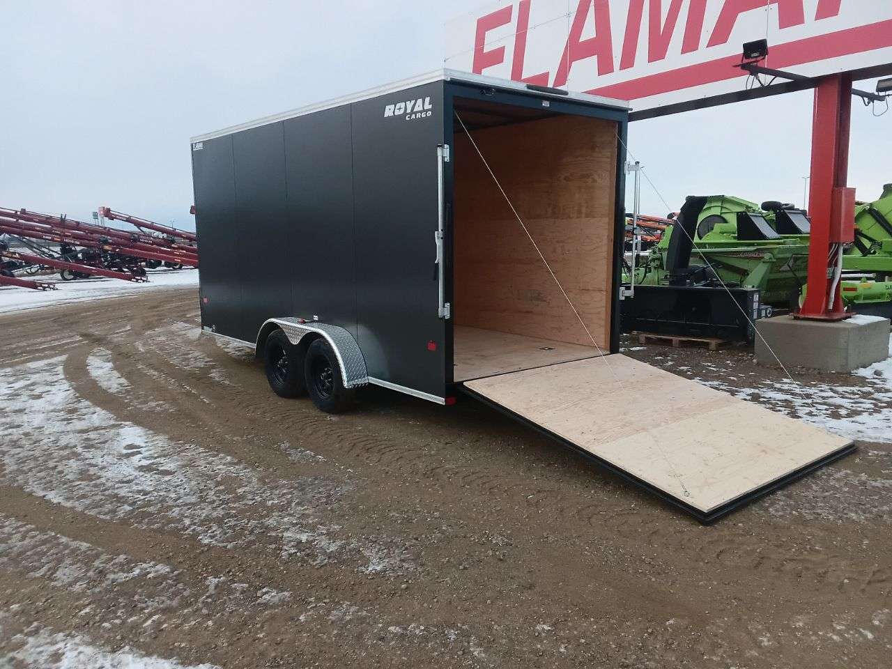 Royal Cargo 7' x 16' + V-Nose Cargo Trailer