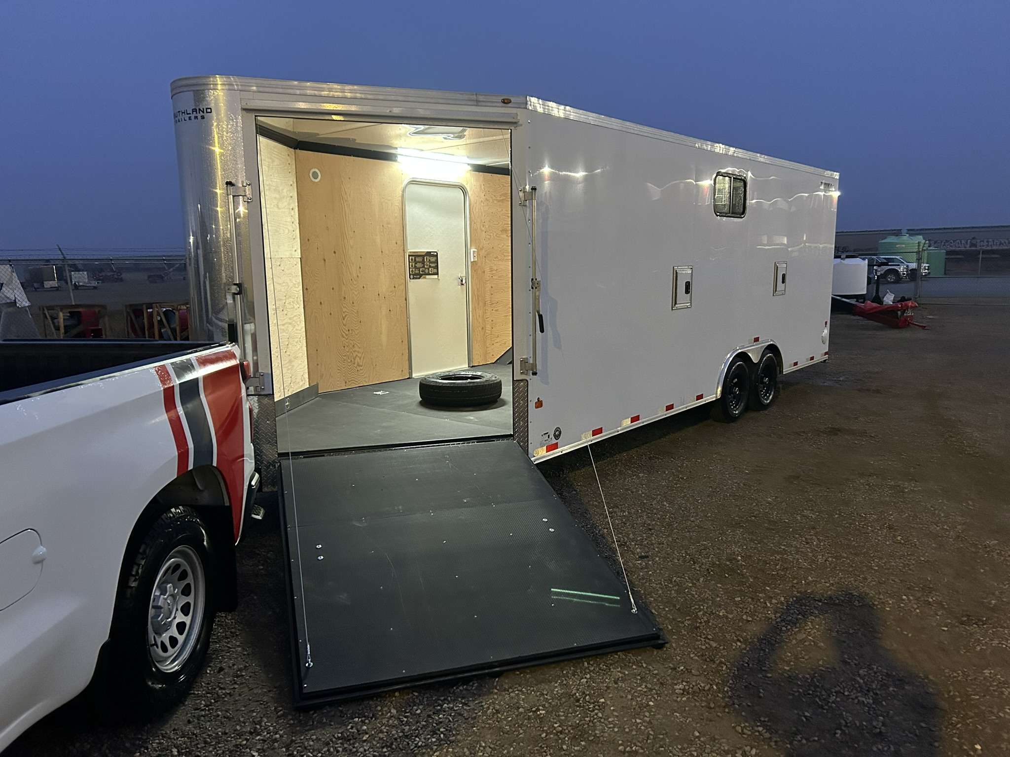 Royal Cargo 8'6" x 22' + V-Nose Toy Hauler Trailer